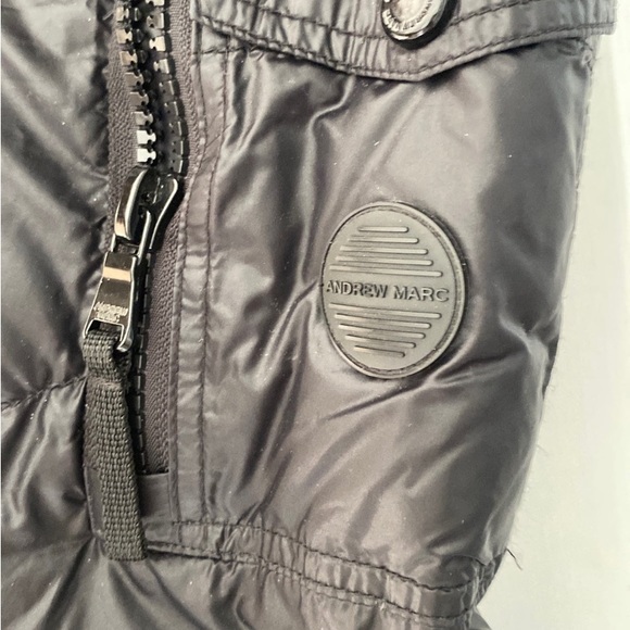 SOLD/ Andrew Marc Jacket Med Black New with out tag light weight Med - Picture 6 of 6